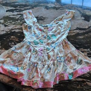 Vanessa Mooney Colorful Mini Dress Romper